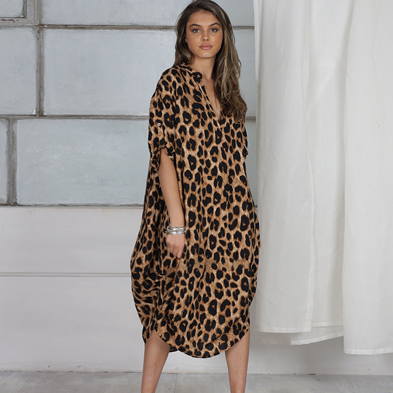 Leopard Print Cover up