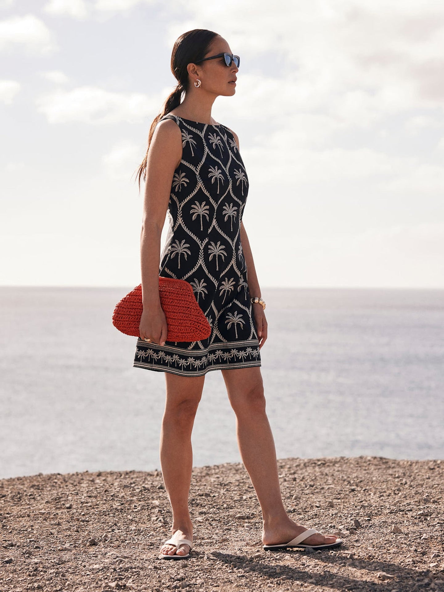 Floral Embroidery Dress