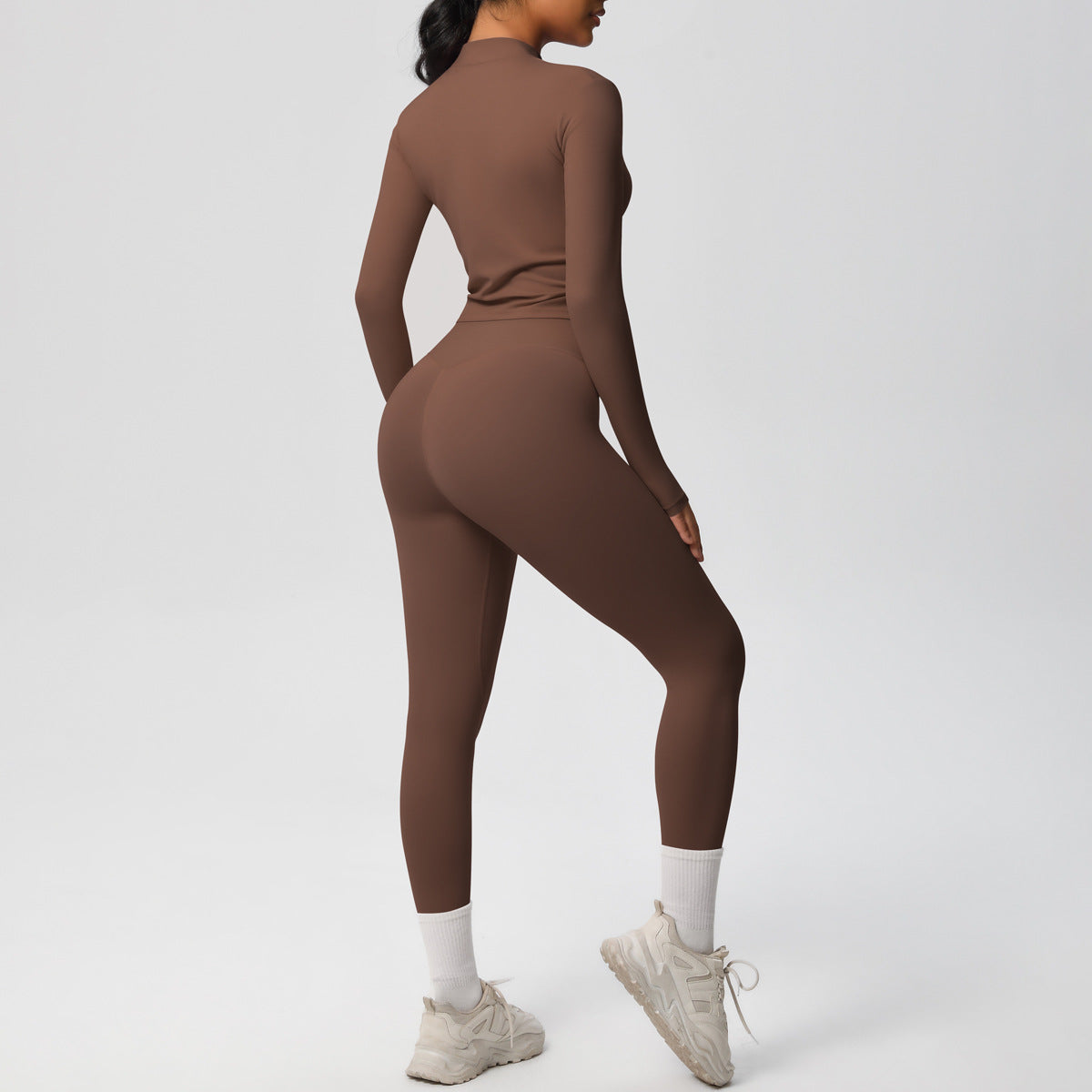 Skinny Yoga Pants High Waist Set