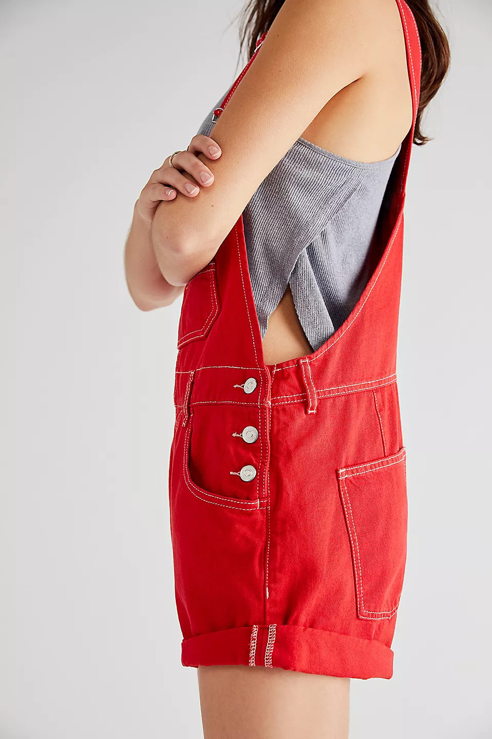 Steph Denim Overalls