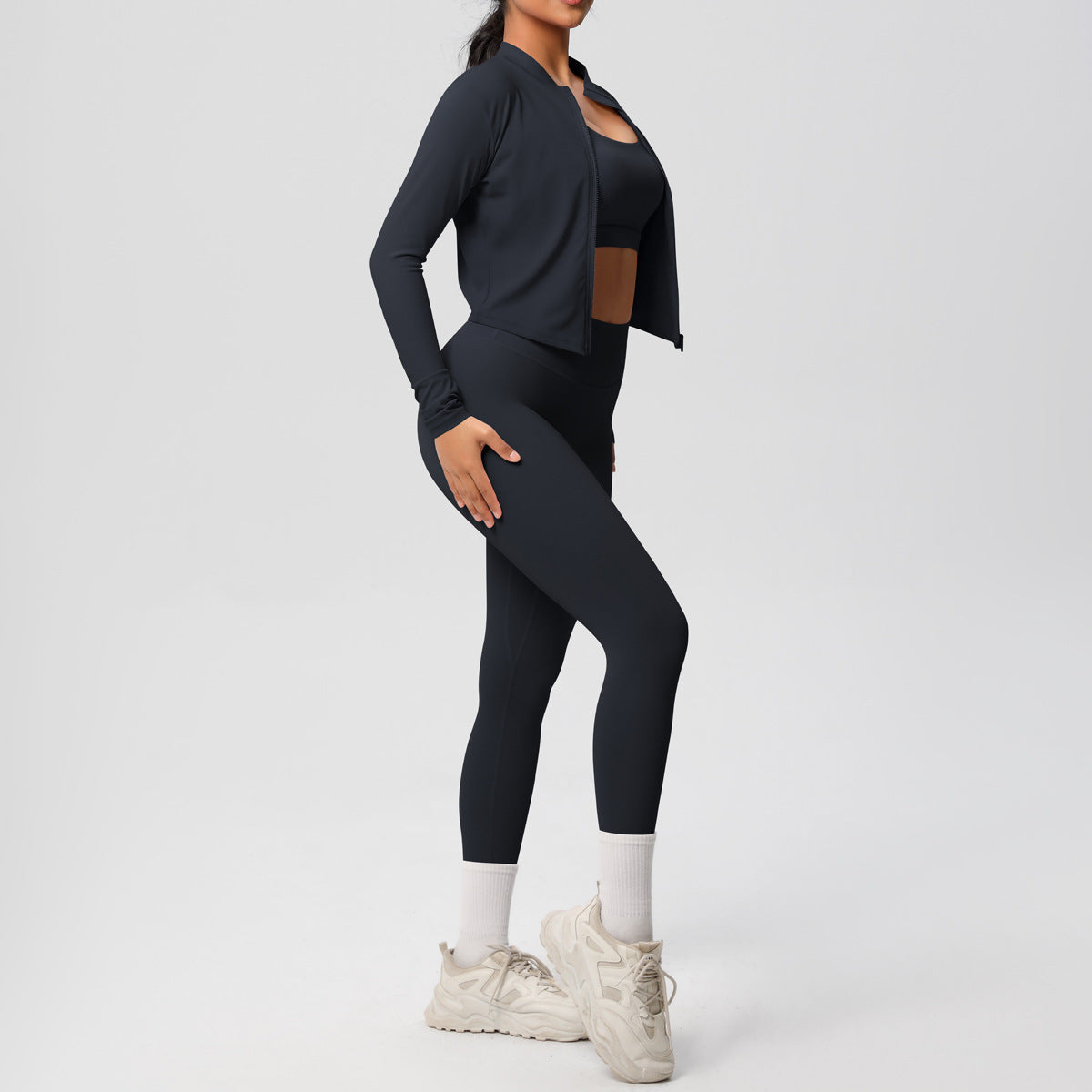 Double Sided Brushed Tight Three Piece Set