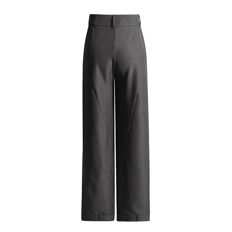 Black Wide Leg Trousers
