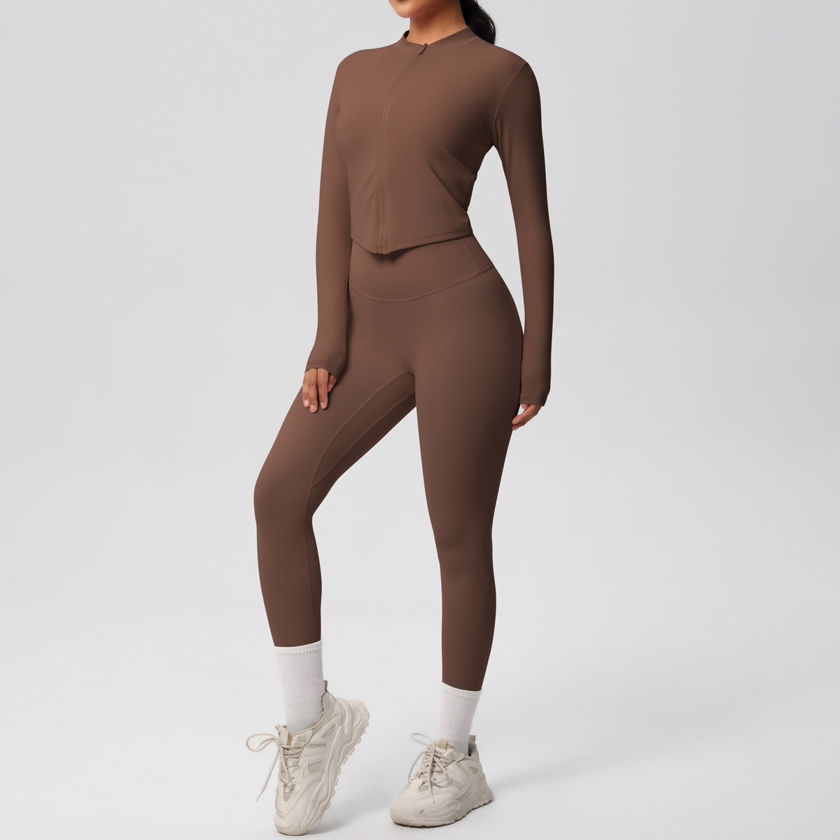 Skinny Yoga Pants High Waist Set