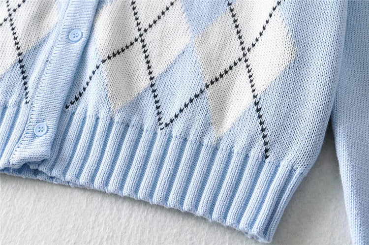 Argyle Cardigan