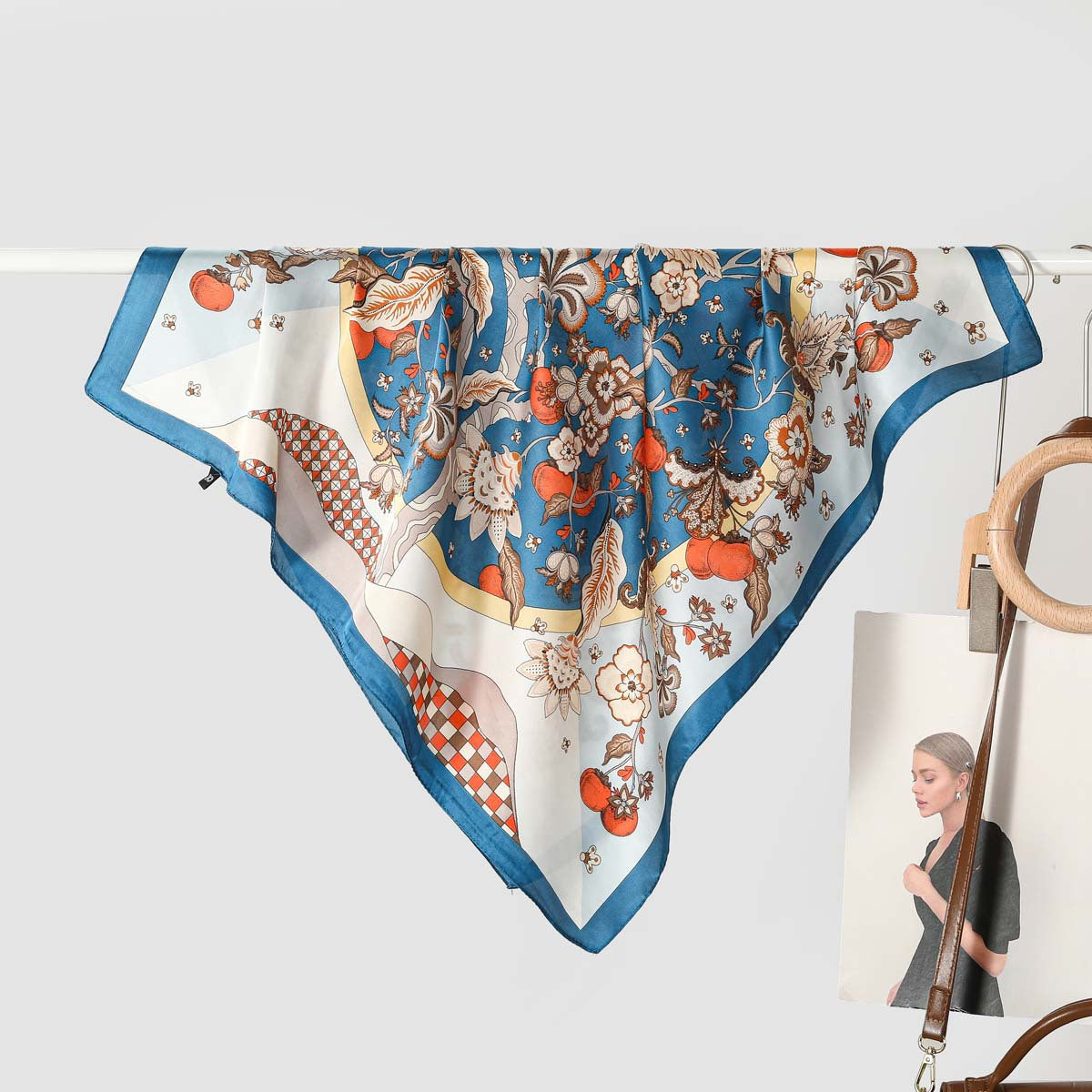 Four Seasons Artificial Silk Scarf