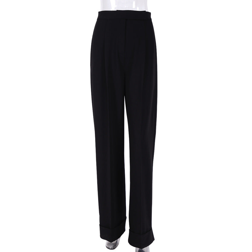 Black Mopping Work Pants