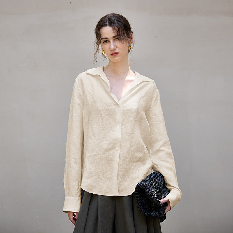 Pure Linen button down Shirt