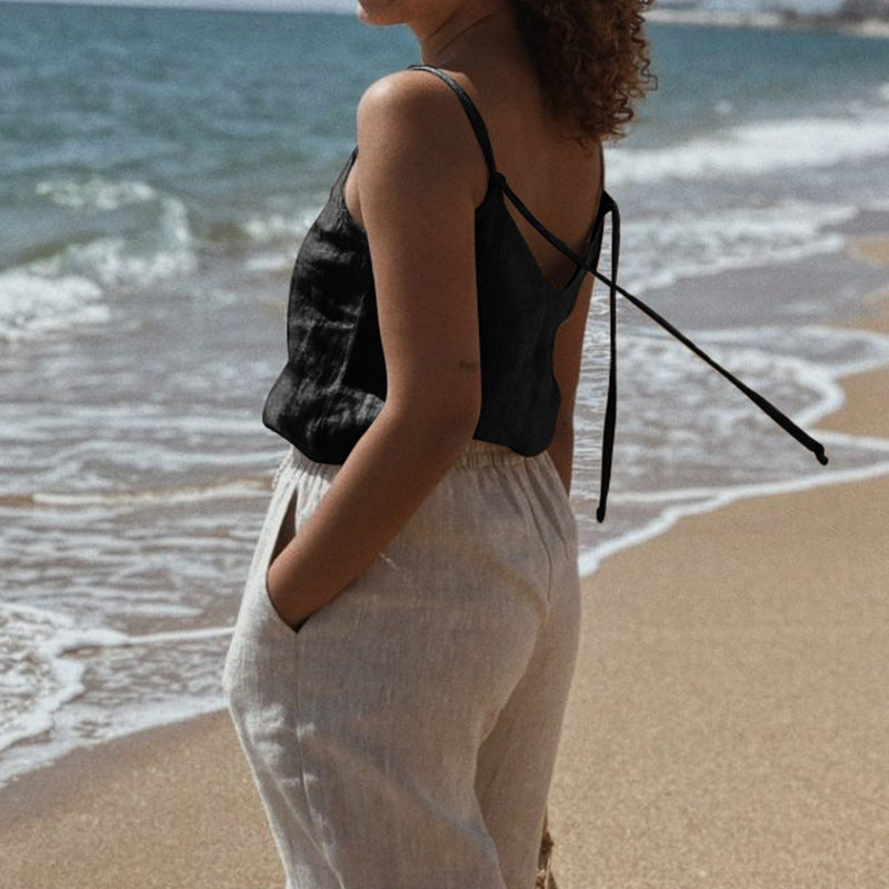 Linen Tank Top