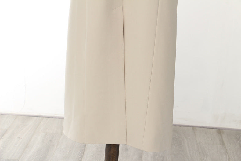Patchwork Mid Length Coat