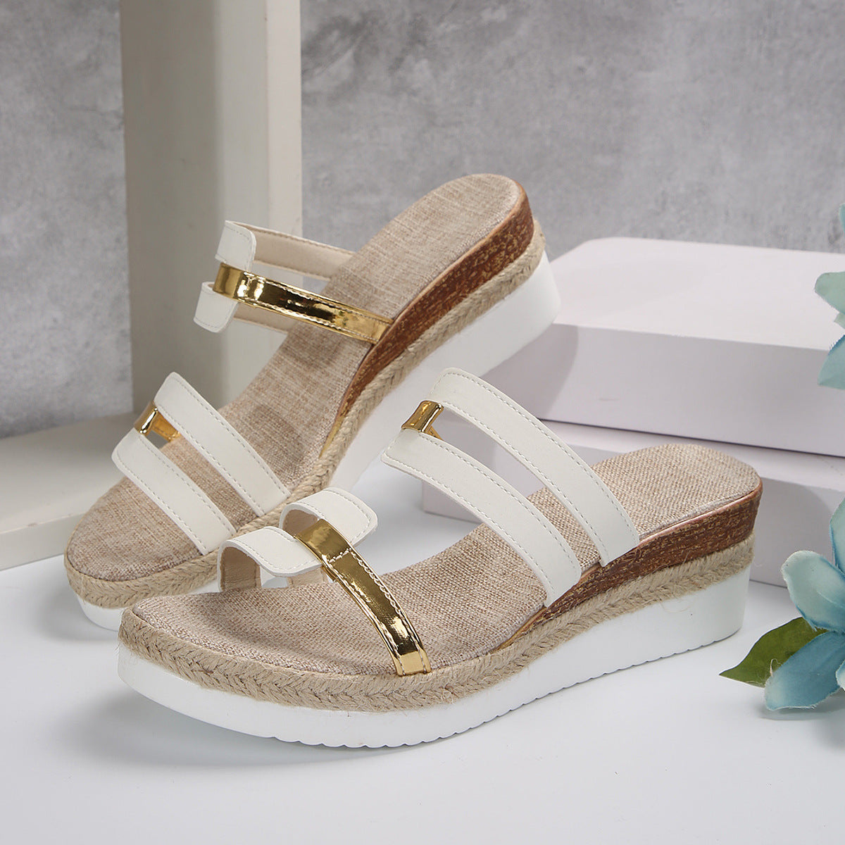 Summer Wedge Sandals