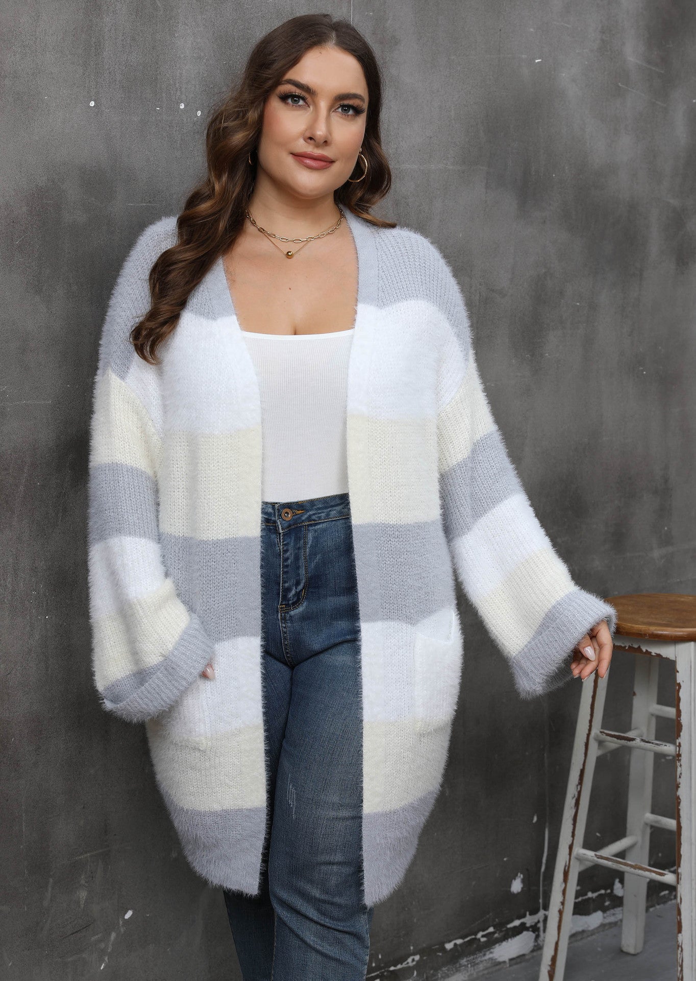 Striped Esme Cardigan