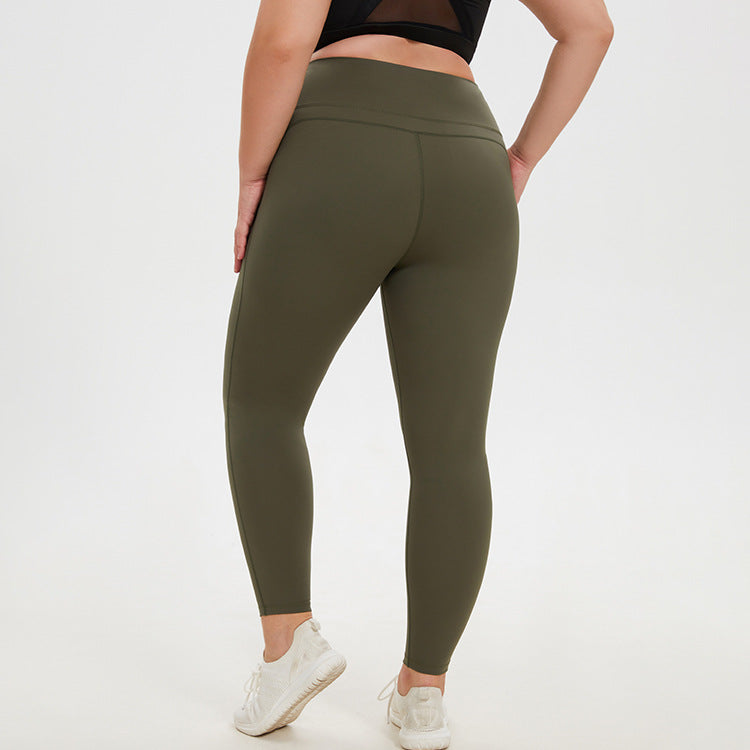 Peach Yoga Pants