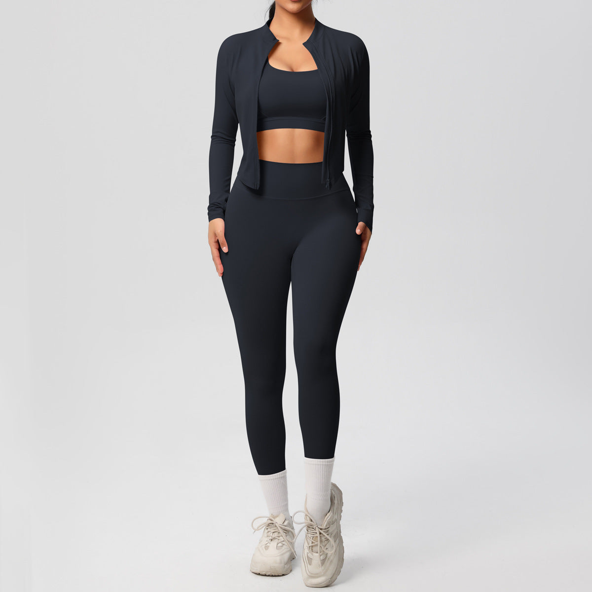 Double Sided Brushed Tight Three Piece Set