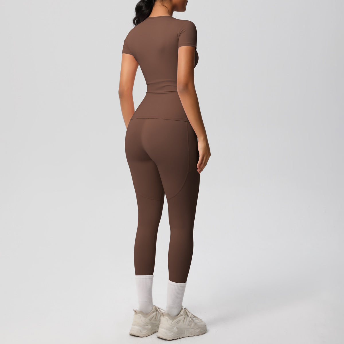 Short Sleeve Breathable Top & Pants Set
