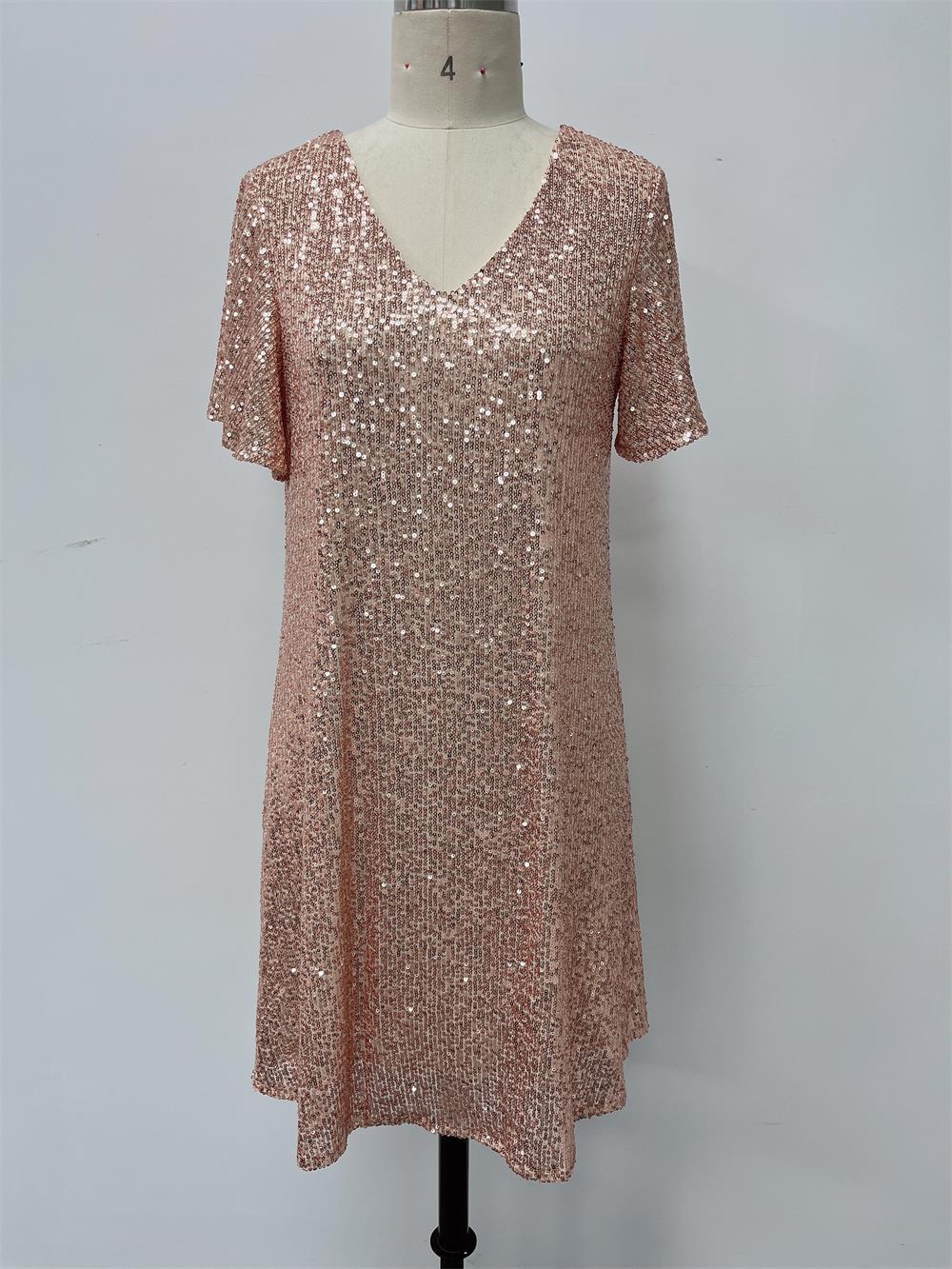 Curvy Full Lining Party Short Dress