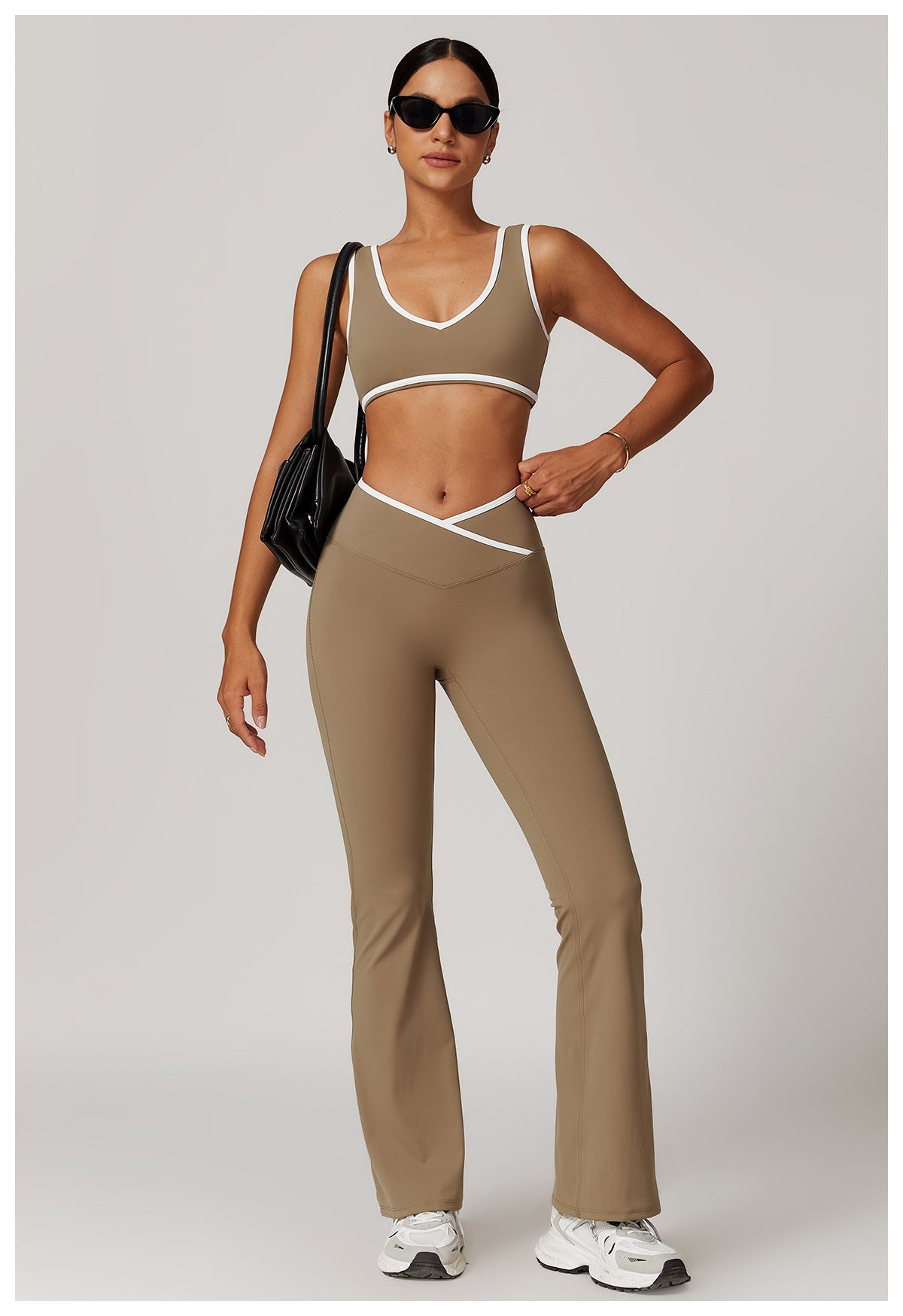 Tight Sports Flare Pants