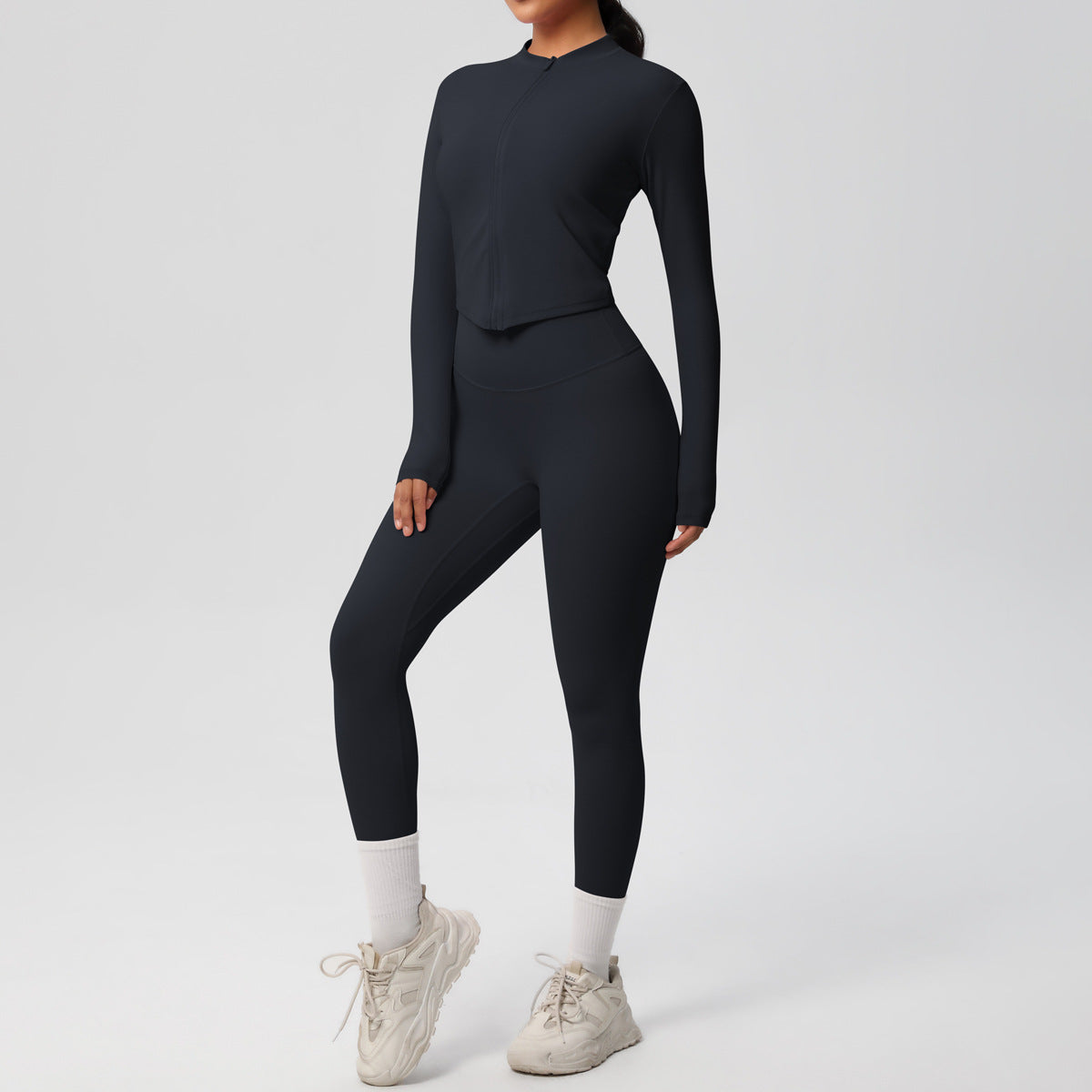 Skinny Yoga Pants High Waist Set