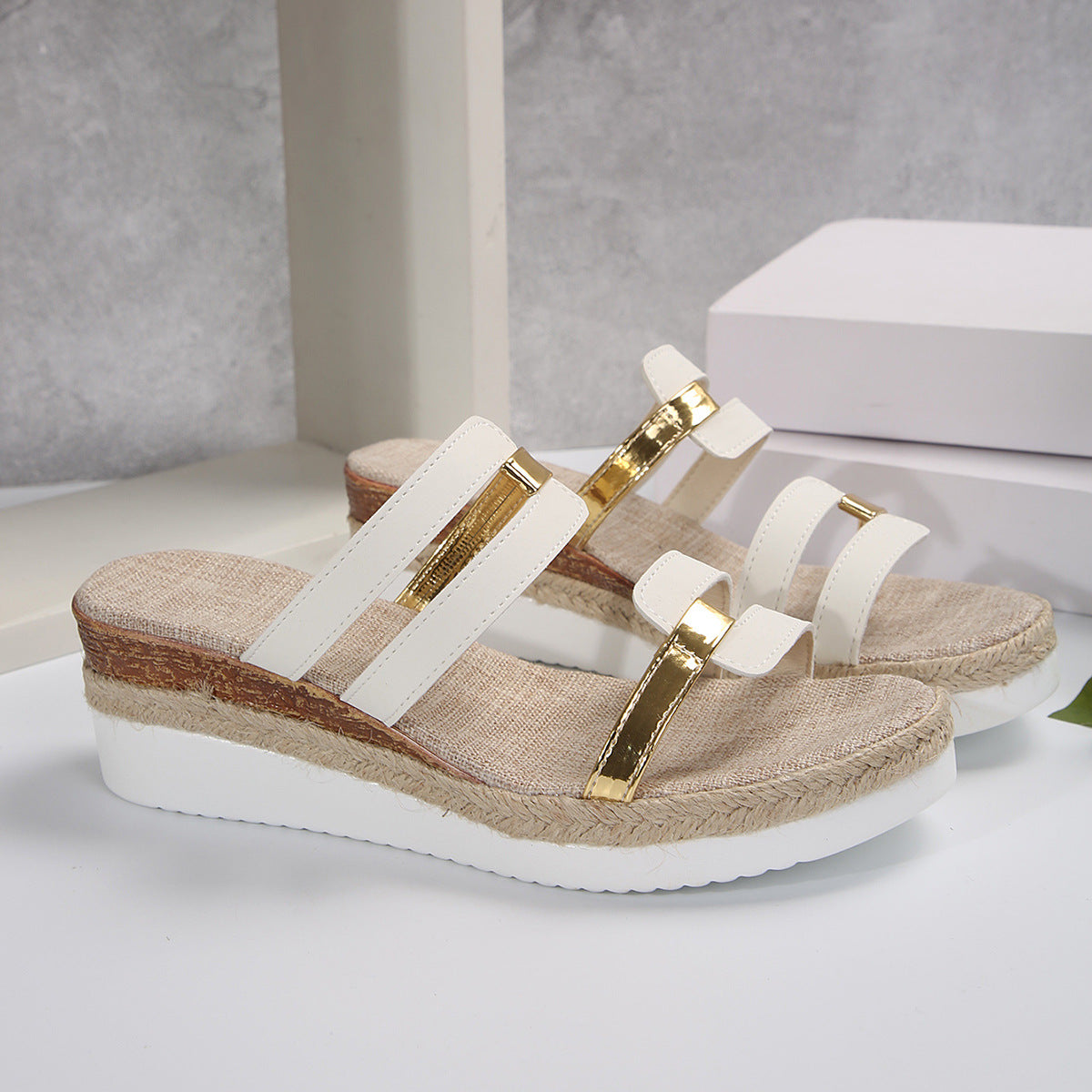 Summer Wedge Sandals