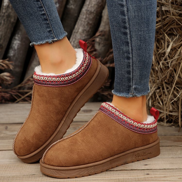 Slip-on Plush Shoes