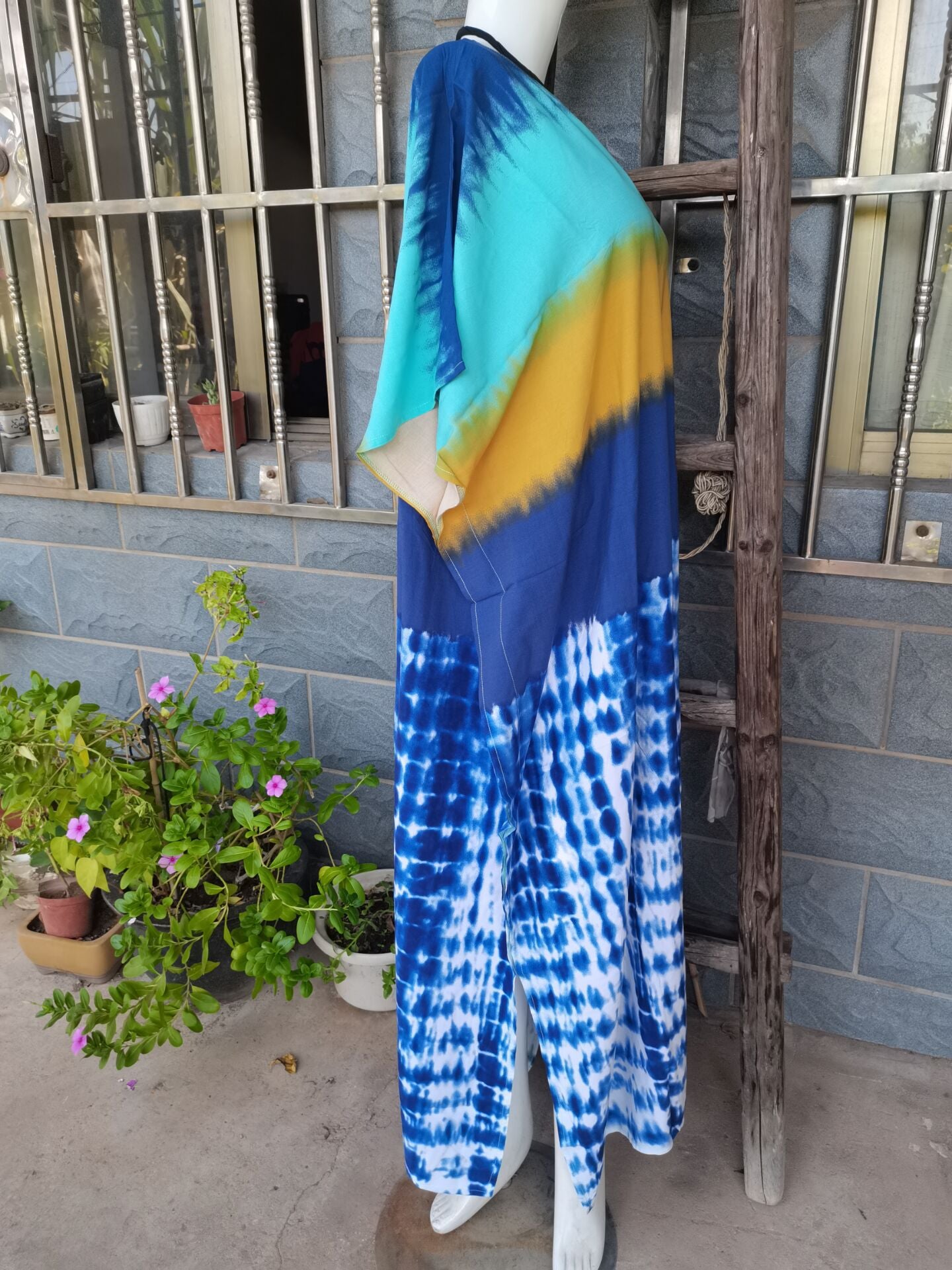 Printed Casual Dress Coverup