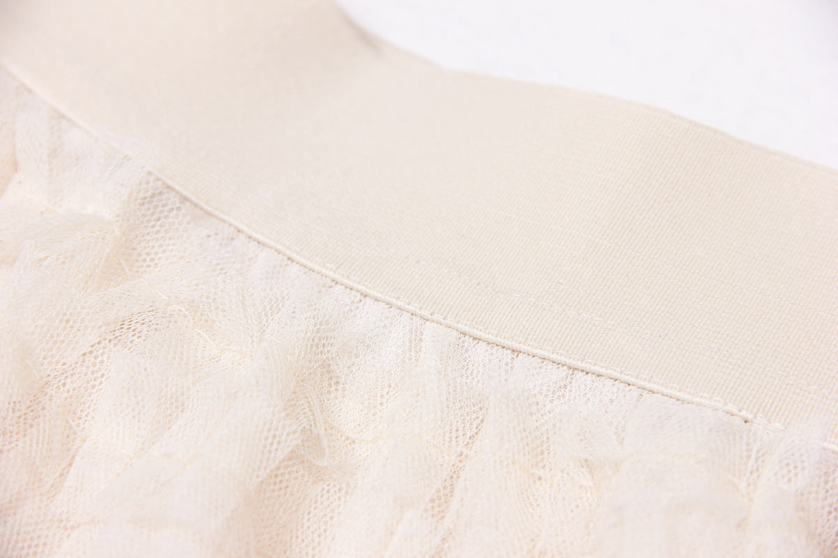 Tulle Ruffle Skirt