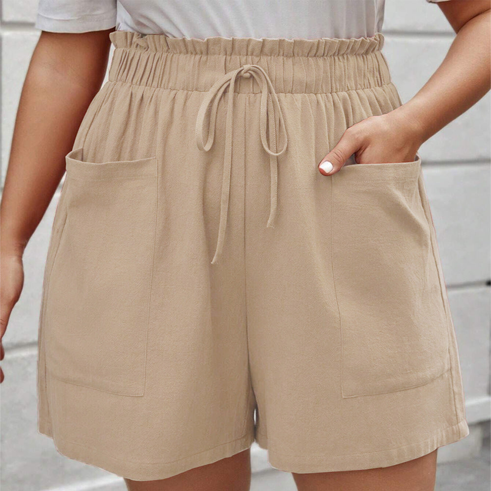 Khaki Casual Shorts