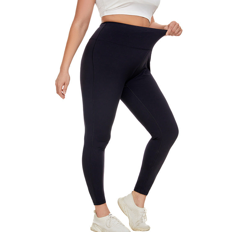 Simple High Waist Fitness Pants