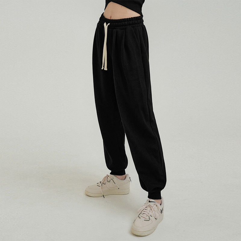 Elastic High Waist Sweatpants