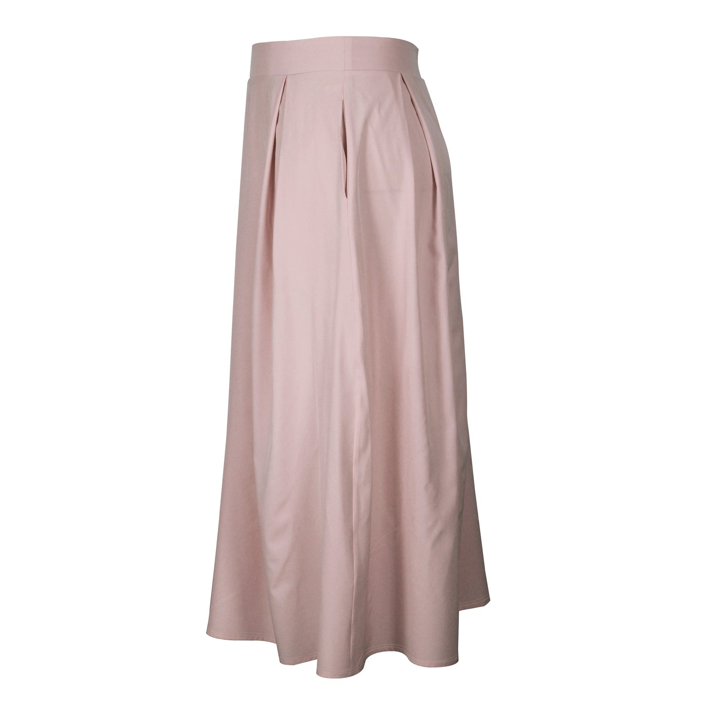 Soft Pink A Line Maxi Skirt