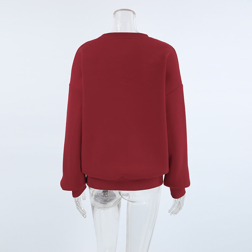 Soft French Burgundy Sweatshirt
