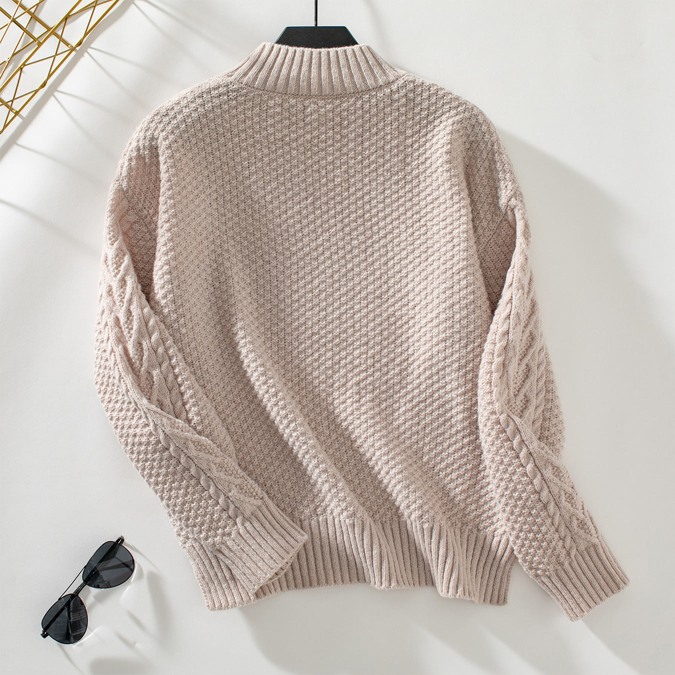 Half Turtleneck Sweater