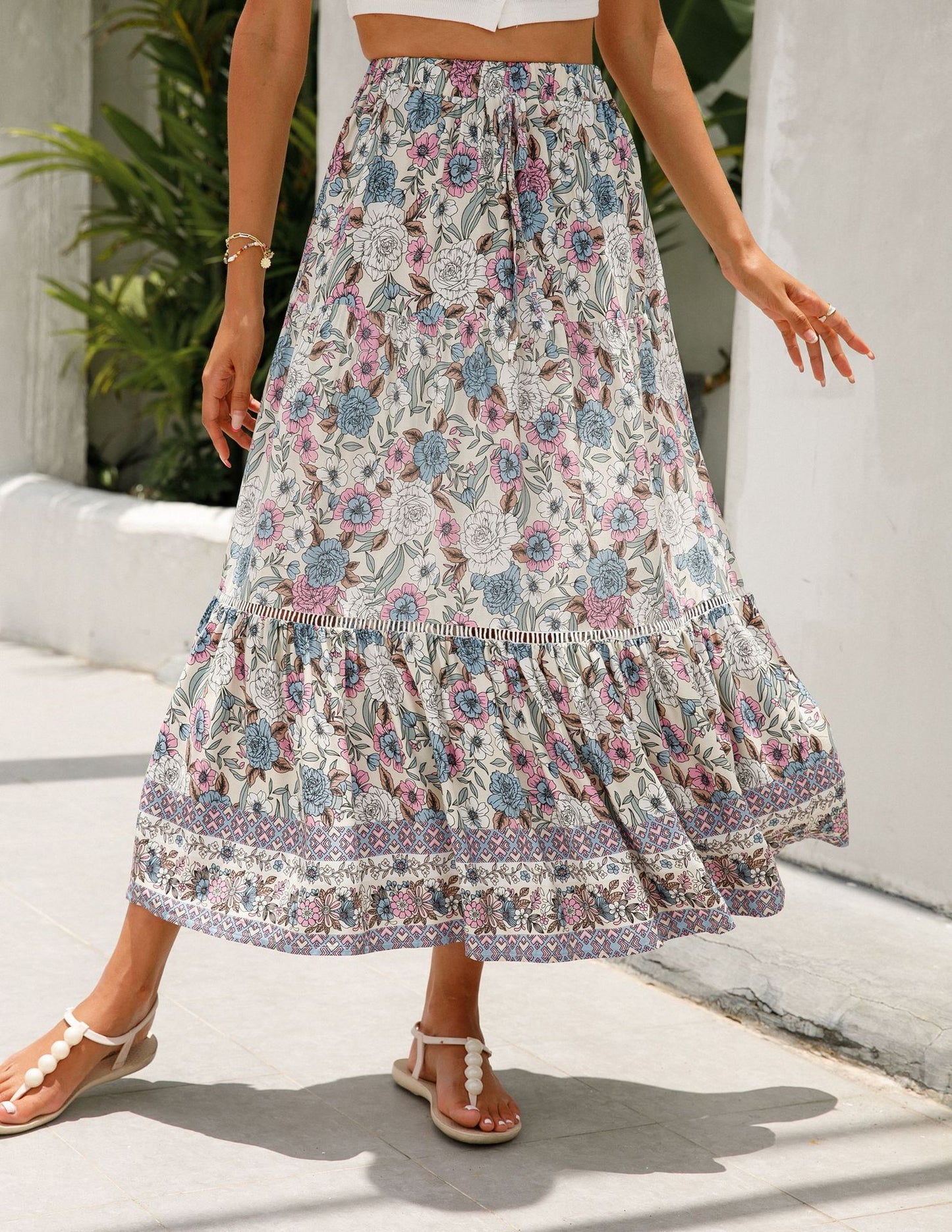 Bohemian Beach Skirt