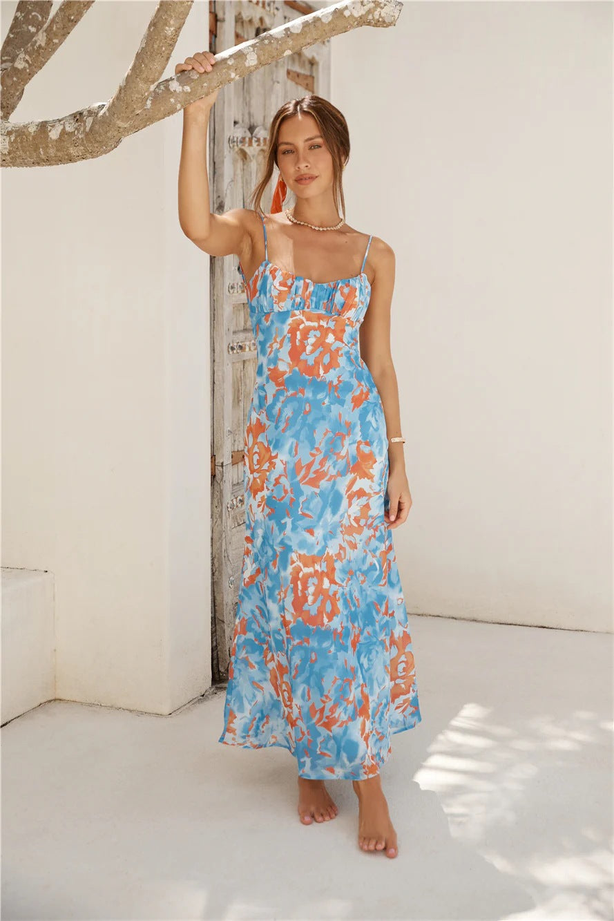 Amelia Low Cut Sling Dress