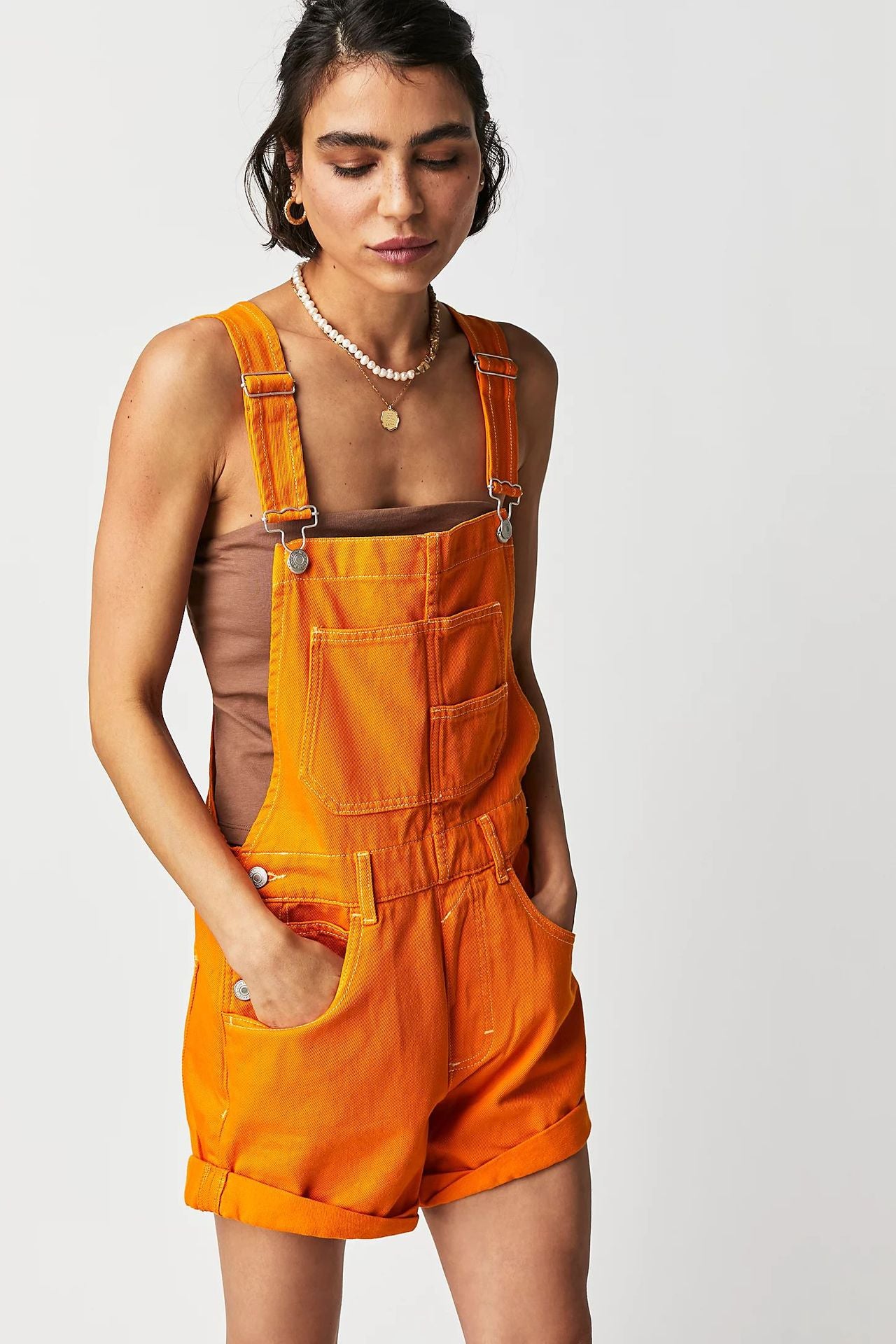 Steph Denim Overalls
