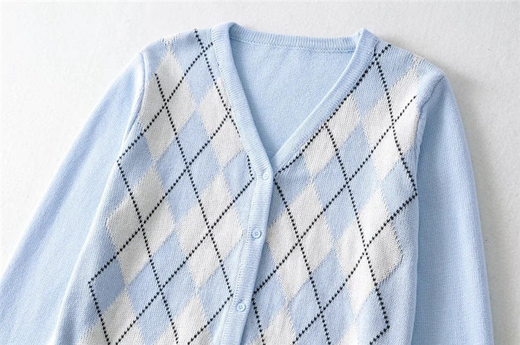 Argyle Cardigan