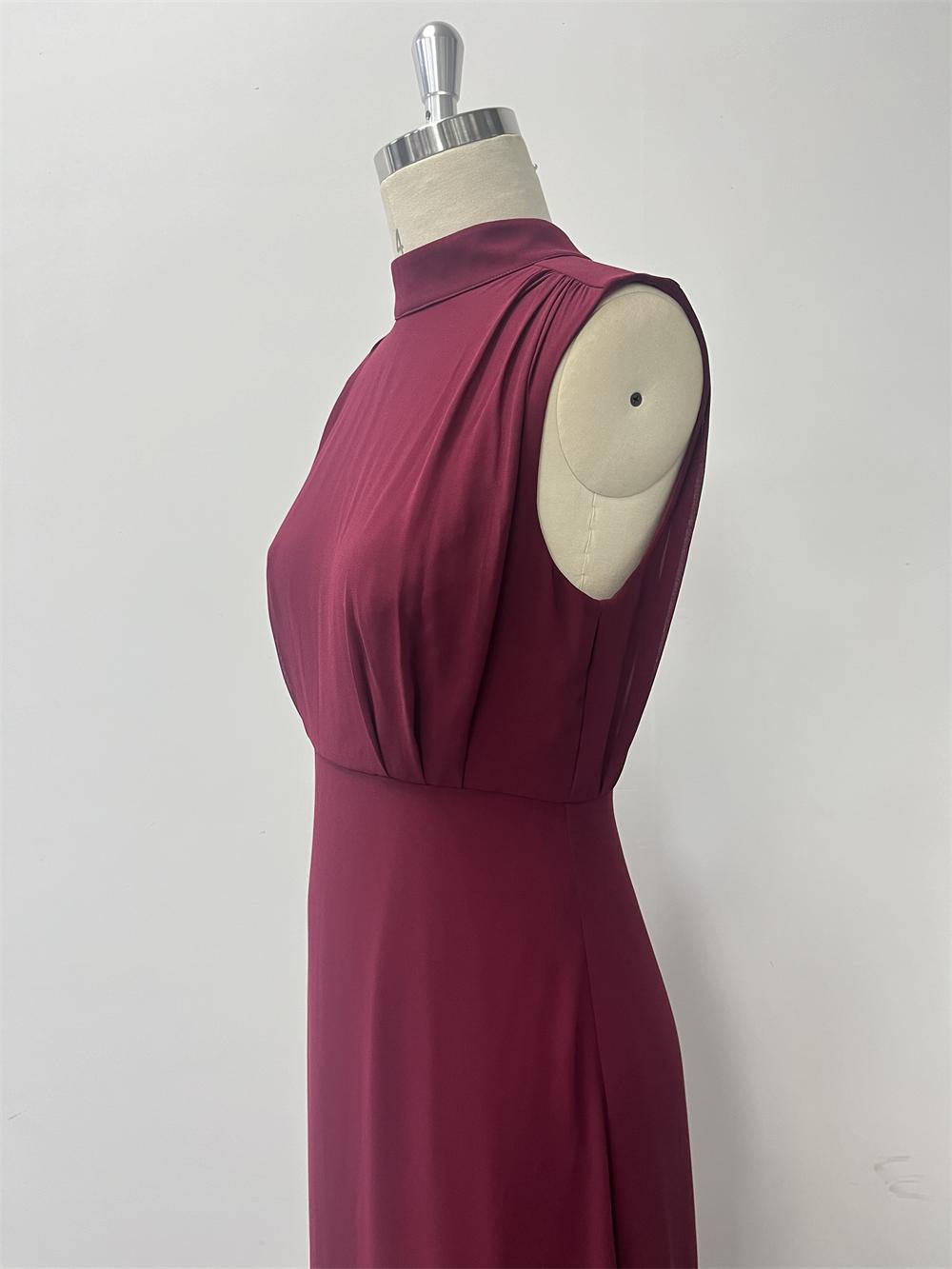 Sleeveless Elegant Chiffon Dress