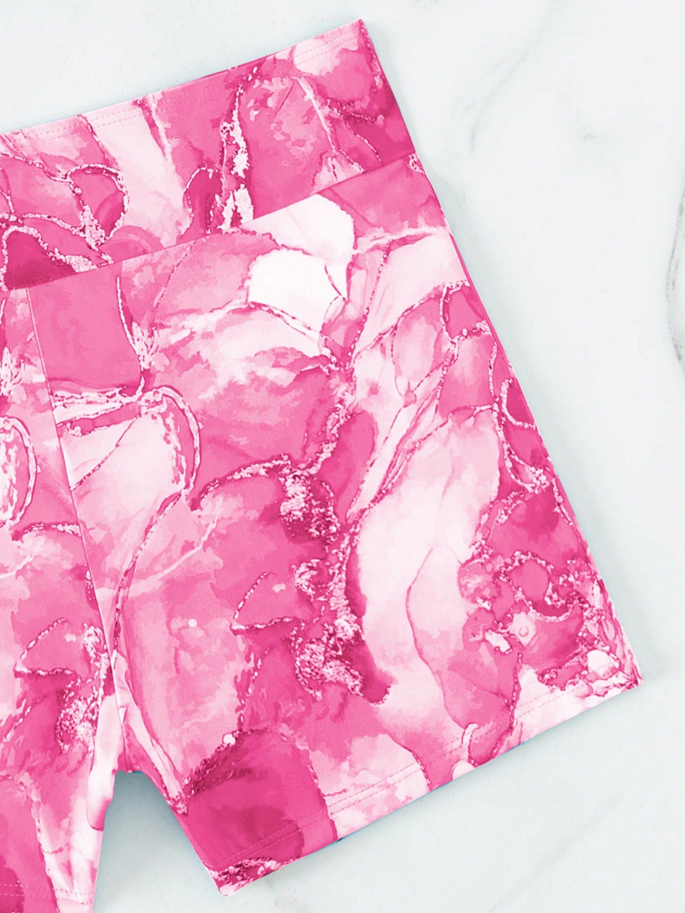 Tie Dyed Split Printed Bikini