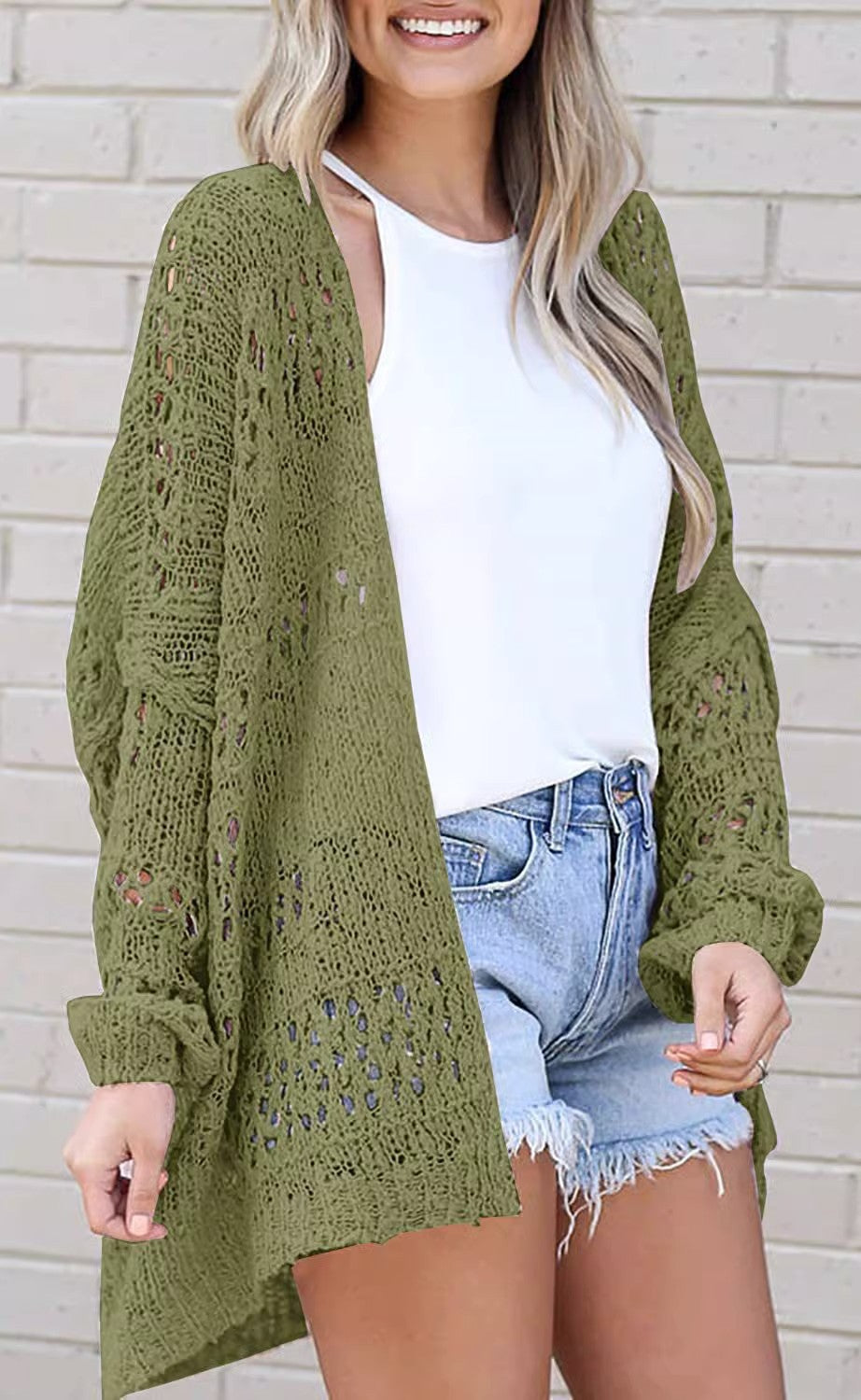 Bohemian Crochet Cardigan