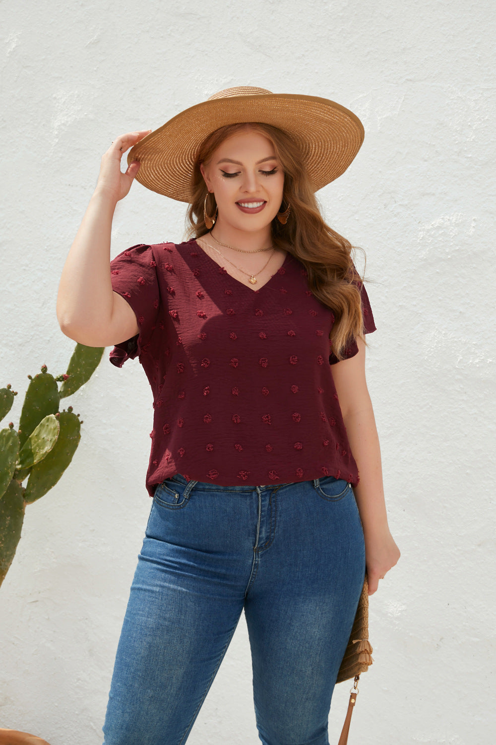 Chloe Polka Dot Top