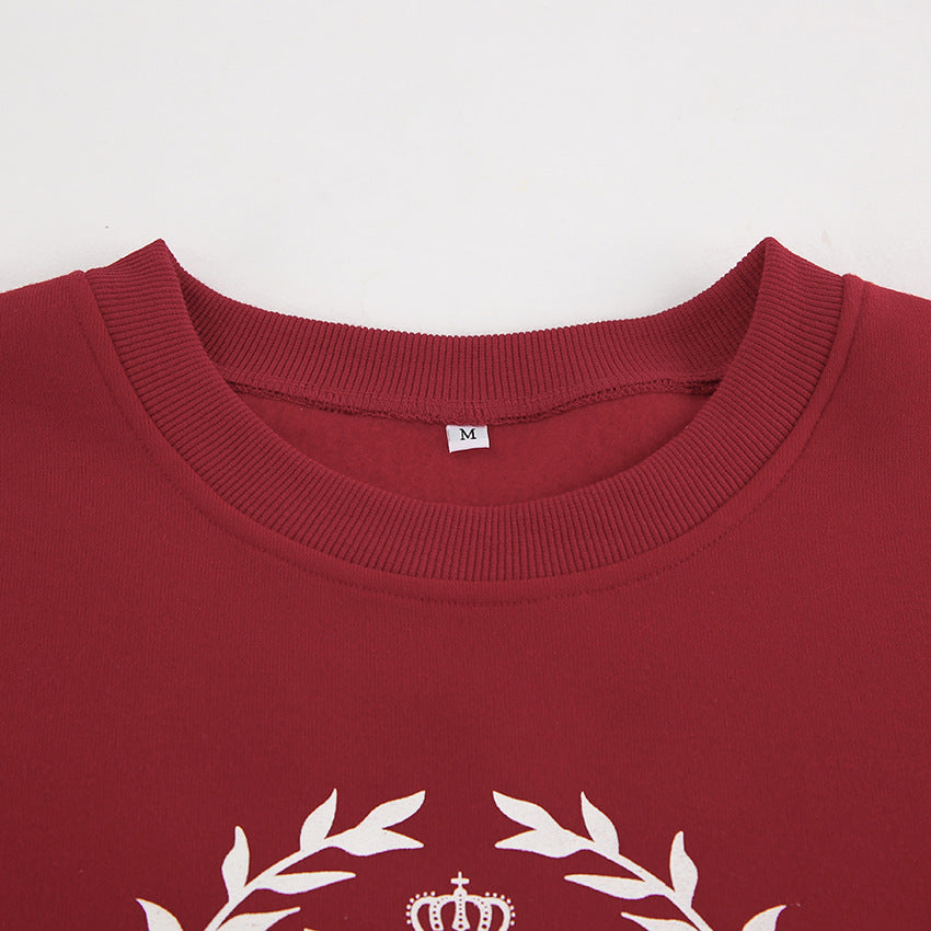 Soft French Burgundy Sweatshirt