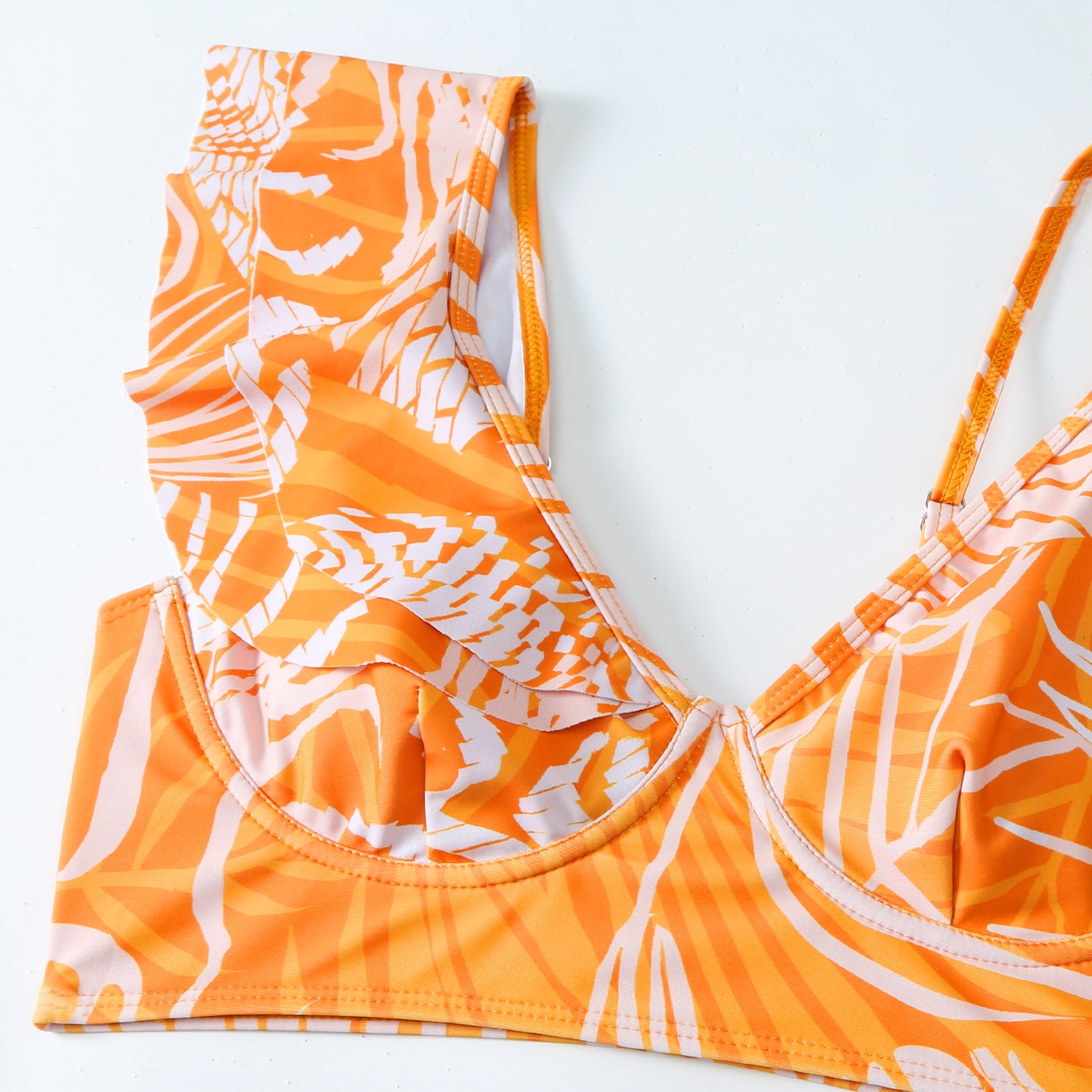 Printed Bikini Swimsuit Set