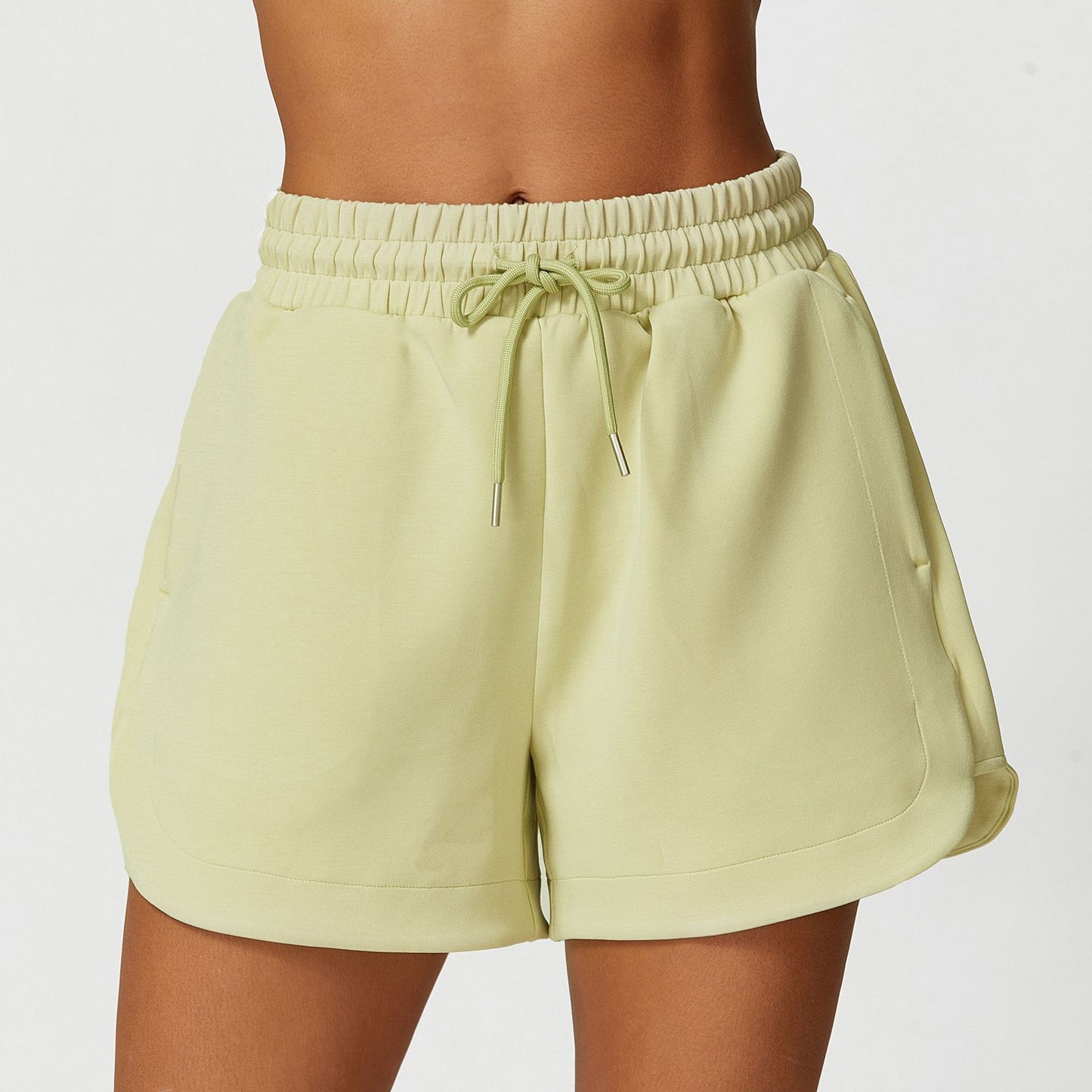 Stone Washed Workout Top & Shorts