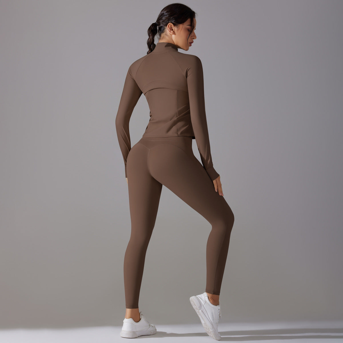 Long Sleeve Zipper Jacket & Pants Set