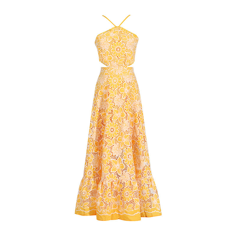 Sofia Halter Cutout Dress