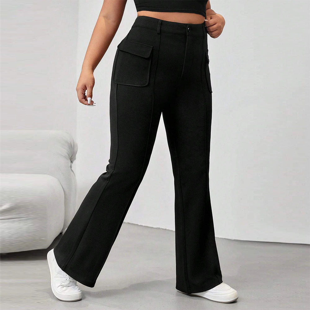 Black Flare Pants