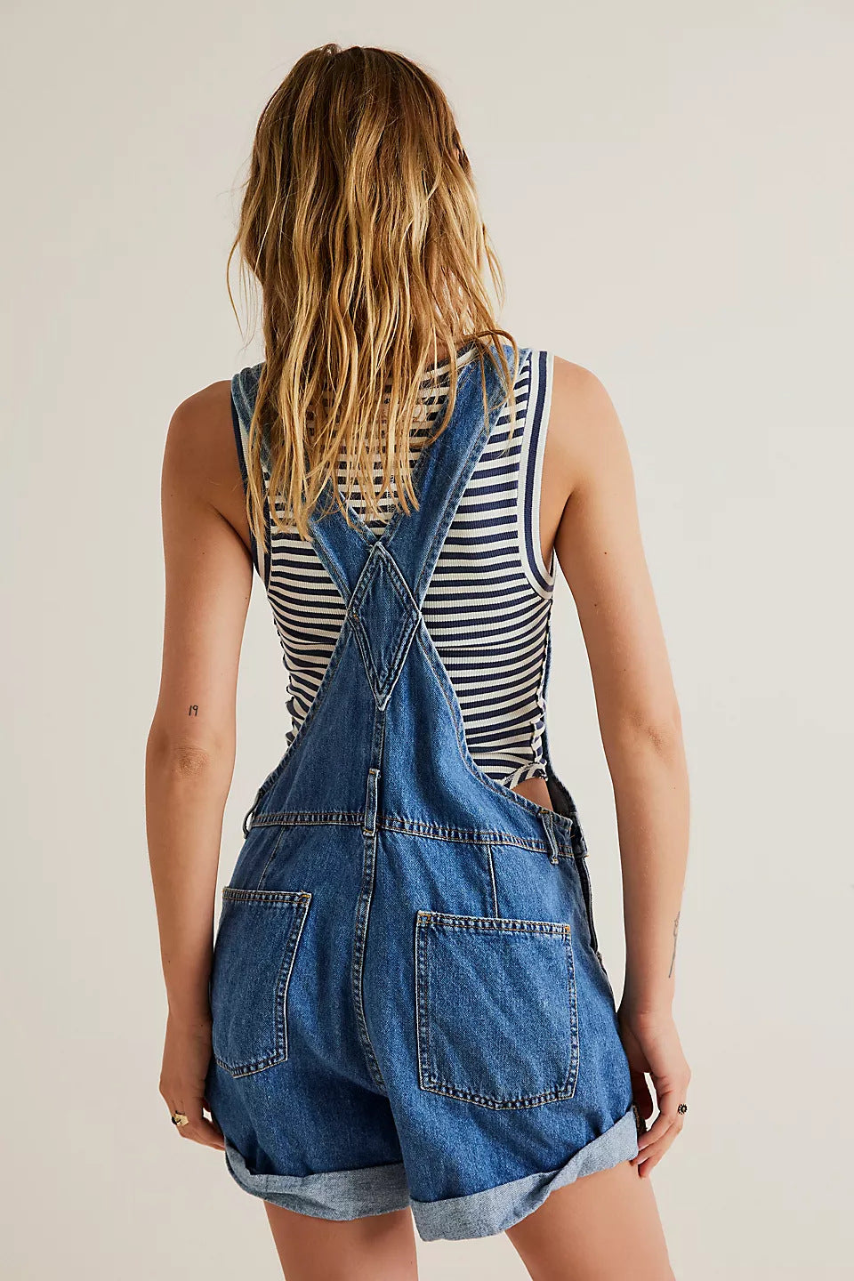 Steph Denim Overalls