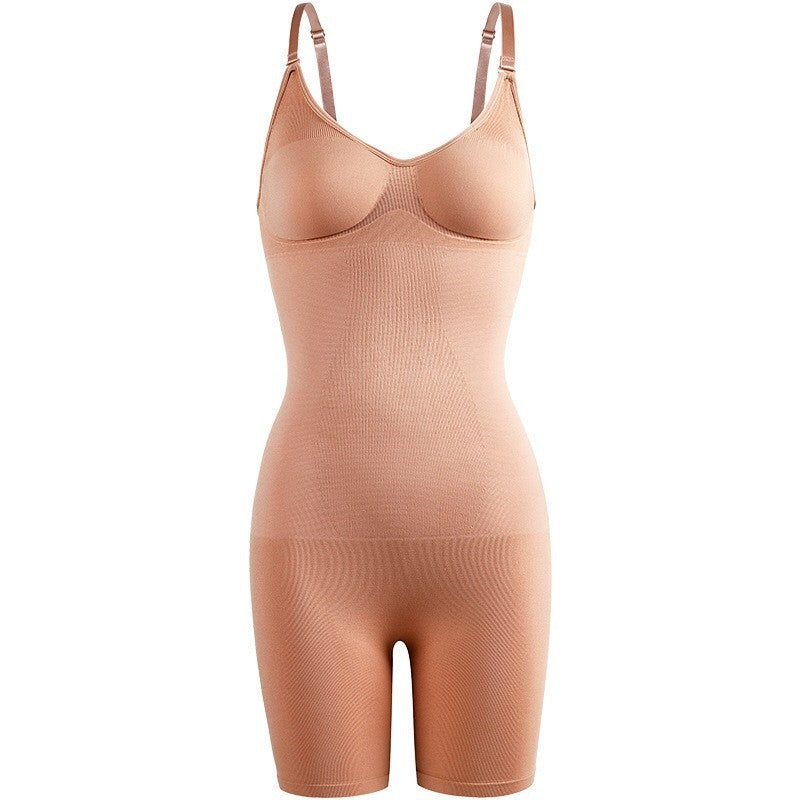 Adjustable Belly Contraction One-Piece Girdle