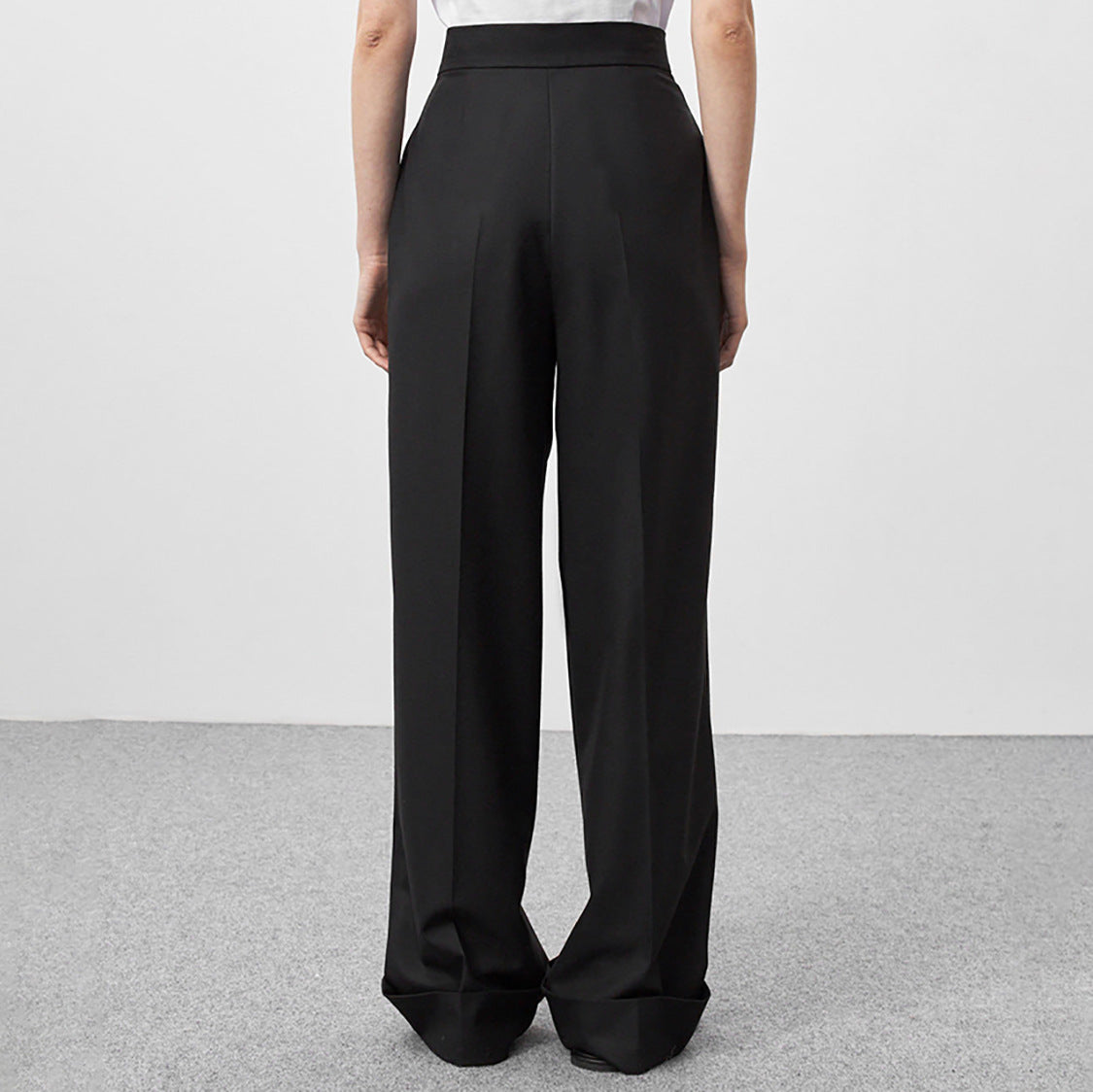 Black Mopping Work Pants
