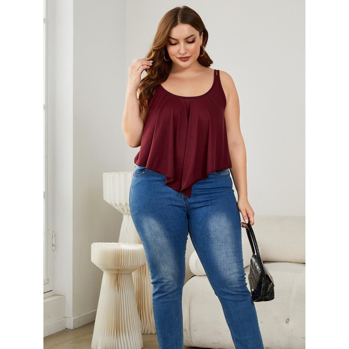 Burgundy Tank