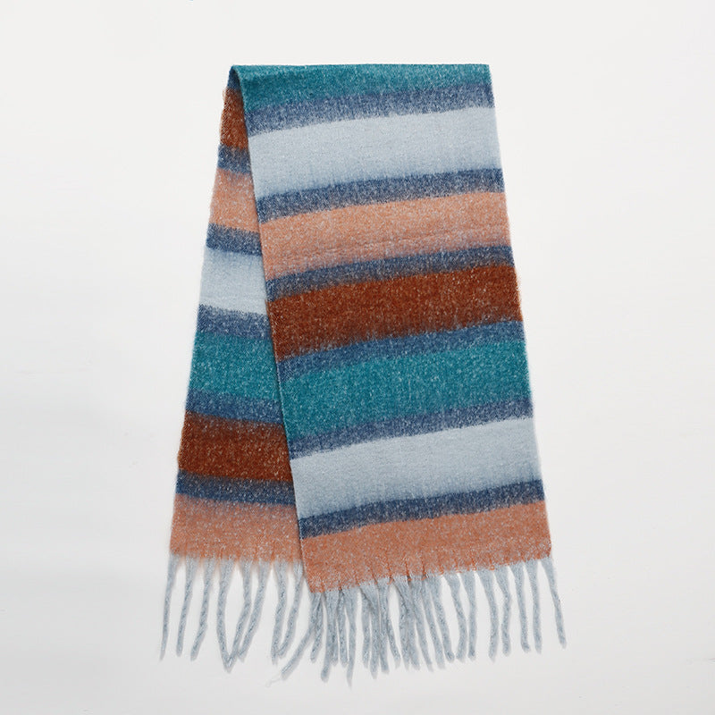 Striped Colorful Scarf